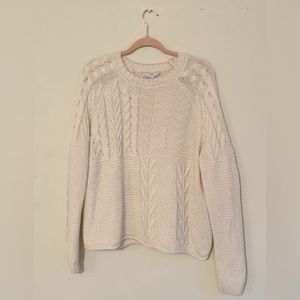 Time and Tru White Sweater